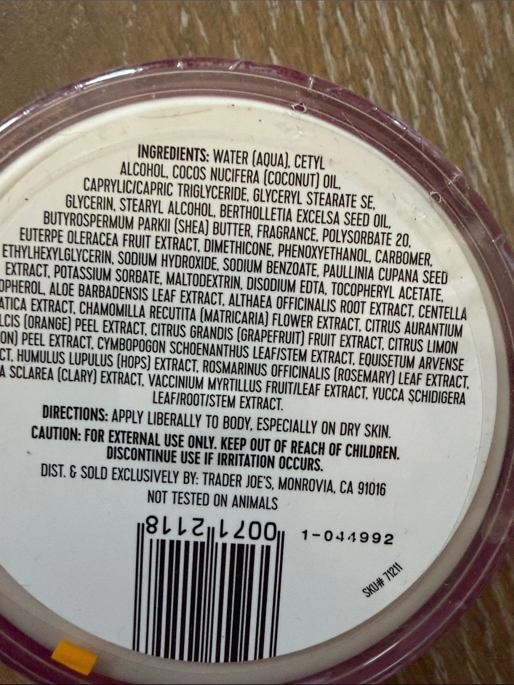 Trader JoeS brazil nut